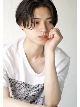 ロミーオム 本厚木(ROMMY. Homme) 大人ナチュラル◎おしゃれ黒髪センターパートROMMY.Homme