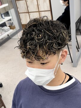 ノイズ キョウト(NOISM Kyoto) Vマッシュスパイラルハイライト