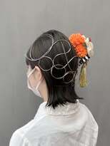 トップヘアー 中庄店(TOP HAIR fuapua)&nbsp;タイトソトハネ:水引アレンジ『Nao』