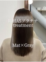 R.HASプラチナtreatment×color