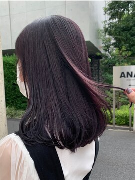 アクアオモテサンドウ(ACQUA omotesando) *ブリーチなしパープルアッシュ!透明感カラーラベンダー