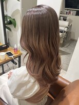 ルーツ(ROOTS)&nbsp;ブリーチ×ベージュカラー