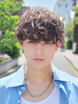 フィフス 原宿(fifth) ツイストスパイラルパーマニュアンスパーマツーブロックマッシュ