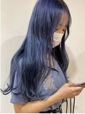 ブルージュ×ロングヘア