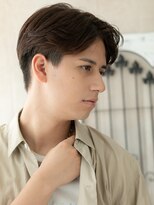 グルーミングサロン バーバー キャッスル 北浦和西口(Grooming salon Barber Castle)&nbsp;キメすぎないツーブロックでマットブラウンマニッシュC北浦和