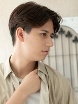 グルーミングサロン バーバー キャッスル 北浦和西口(Grooming salon Barber Castle) キメすぎないツーブロックでマットブラウンマニッシュC北浦和