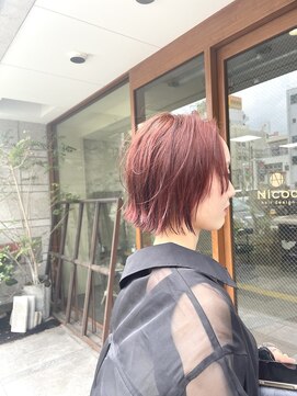 ニコアヘアデザイン(Nicoa hair design) ピンク
