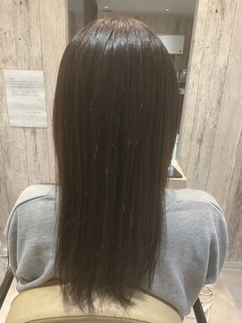 エヌアンドエー せんげん台店(N&A) サラ艶ロング髪質改善カラー/縮毛矯正うる艶ストレート#1