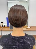 白髪染め/髪質改善/中野/ボブショート ビフォアー&アフター