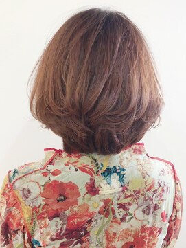 リコ(LIKO) 大人のやわらかボブ☆ふんわり/大人カラー/似合わせカット