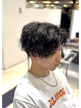 ガル(GALL) 色気メンズスタイル　スパイラルパーマ