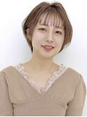 抜け感大人小顔ショート