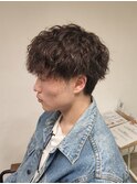 メンズマッシュツイストスパイラルパーマ群馬高崎眉毛韓国