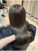 ハイライトで作るオリーブベージュ♪