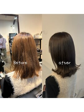 ノエル(NOEL) 赤み消しカラー☆ラベンダーグレージュカラー