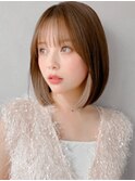 うる艶髪モテ髪似合わせカット外ハネボブうるツヤ#401f0413