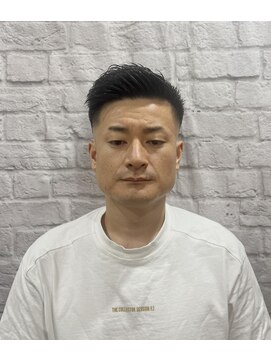 グレイスフル バーバープラチナム 六本木店(Graceful Barber platinum) メンズ/スキンフェード/ベリーショート/アップバング