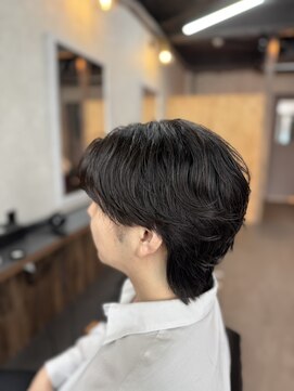 アソビー 近鉄八尾(Asobee) センターパート×ニュアンスパーマ(韓国風)