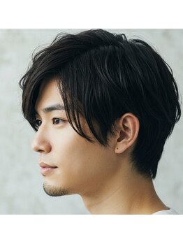 アテーサ 赤羽店(ATTESA)の写真/忙しいビジネスパーソン必見！毎朝のセットも簡単に◎清潔感のある髪型を実現[赤羽駅/メンズカット]