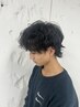 【人気Ｎｏ.2パーマ】メンズカット＋シャドウパーマ　￥12,100→￥11,000