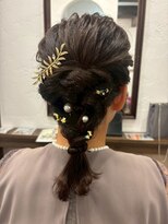 アミリー ひたち野うしく店(Amily)&nbsp;ハイライトバレイヤージュダブルカラーケアブリーチ20代30代