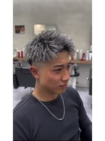 ルースト 京都河原町店(ROOST)&nbsp;白メッシュ×ツイスト×ジェット