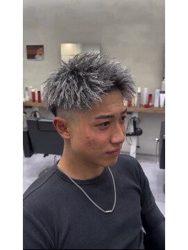 ルースト 京都河原町店(ROOST) 白メッシュ×ツイスト×ジェット