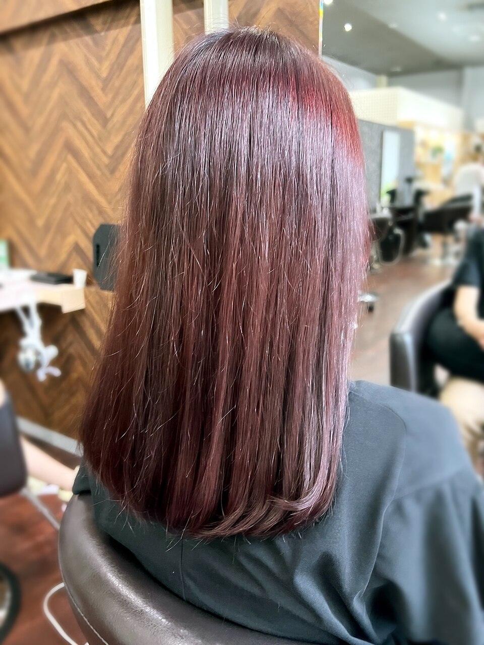 【フルカラー☆18%OFF】デザインカット＋オーガニックカラー\8200