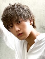 エルマーク 高槻(L-MARK)&nbsp;ツイストスパイラル/スパイラルパーマ/メンズ/マッシュ/眉毛