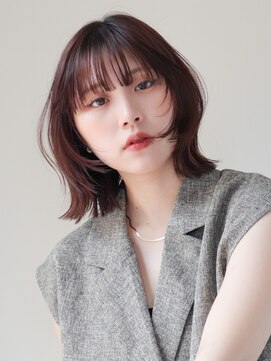 シスタ(SISTA) 外ハネくびれヘア/レイヤーボブ軽めボブ/顔周りレイヤー【谷】