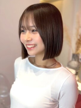 ロンドヴァリー 渋谷店(Lond vallee) ナチュラルなカラーとストンボブ