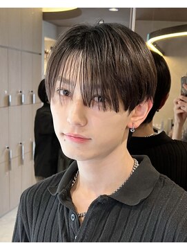 ロンドリメゾン 原宿(Lond re Maison.) men's/メンズ/メンズカット/韓国/黒染/顔周り/マッシュ/原宿