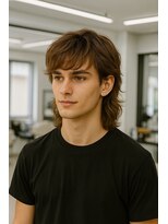 ヌードルバイコア(noodle by CoRe.gn)&nbsp;カジュアル欧米マレットヘアパーマ