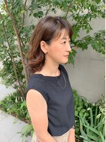 DAMANI 表参道 髪質改善/ヘッドスパ/ハイライト/白髪染め/白髪ぼかし/縮毛矯正&nbsp;似合わせカット/ミディアムレイヤーカット[表参道駅]