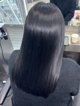 ワンズ ナゴヤ ヴィラ 名古屋栄(ONE's NAGOYA VILA) 黒髪クラゲヘアー/オリーブグレー/小顔ココアベージュ