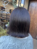 エマ 浦上駅前店(EMMA) ラベンダーグレー×髪質改善カラー