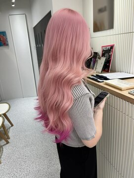 メルトトウキョウ(melt.tokyo) インナーカラー/トリートメント/デザインカラー/ペールピンク