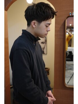 エディ(Edy) メンズスパイキーショート刈り上げ外国人風眉毛カット岡山