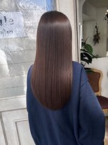 アミュレ ヘア サロン(Amule hair salon)&nbsp;ナチュラルストレートアッシュブラウン２０２６縮毛矯正