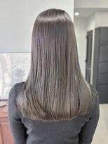 ヘアー アイス 御器所本店(HAIR ICI)&nbsp;ブリーチなし透明感カラーグレージュカラー夏カラー秋カラー