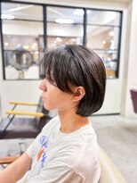 はんなり 行徳&nbsp;ナチュラルメンズボブ×顔まわりレイヤー