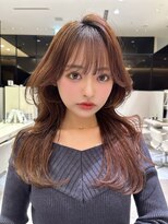 ケーツー エム 京都ラクエ(k-two emu)&nbsp;20代30代40代◎大人の艶ロング×顔まわりレイヤーカット*顔周り