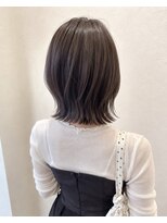 カリン ハッピーヘアライフ 長吉長原店(carin happyhairlife)&nbsp;レイヤーボブ×グレージュ
