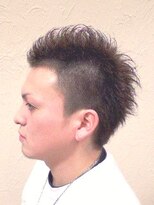 フレイム ヘア(FRAME hair) 人気のソフトモヒカン☆マットアッシュで柔らかいスタイル。