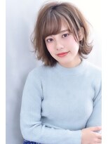 オウル(Owll)&nbsp;★DISHEL ★耳かけミニマムボブ小顔イルミナカラー