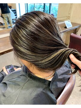 サロンドミルク 溝の口店(salon de MiLK) 結わいても可愛いハイライト！