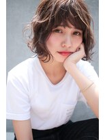 ナイン 麻布十番(NINE)&nbsp;カジュアルなふんわりボブ☆