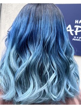 アップル(APPLE!) 青グラ