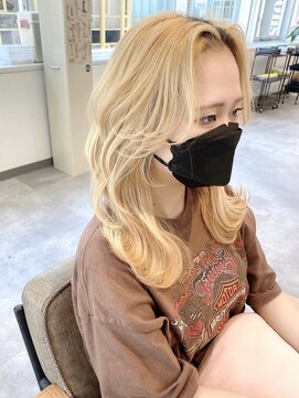 ミョンシル 【myonsil 山田】顔周りレイヤースタイル