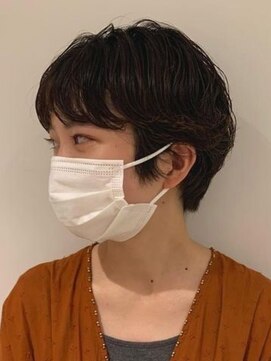 ラヴェストバイフレイスウェル(LOVEST by frace well) くせ毛風カジュアルショート◆